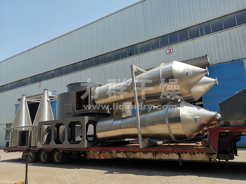 豆腐渣貓砂20型閃蒸干燥機裝車發(fā)貨